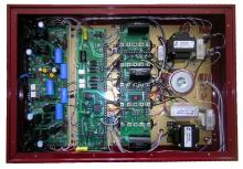 Ruby XR 30B - bottom view of inside chassis shwoing circuits